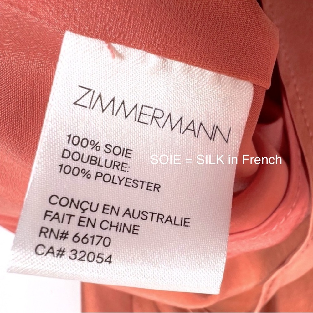 Zimmermann Winsome Satin Slip Midi Dress in Dusty Rose - Picture 11 of 11
